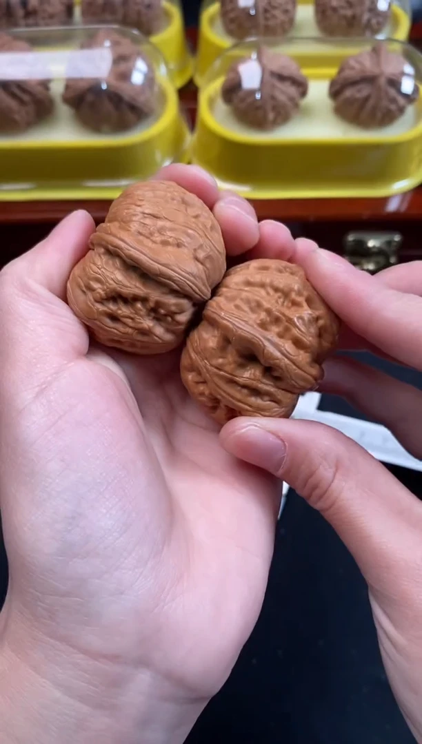 把件文玩核桃元宝42尺R019