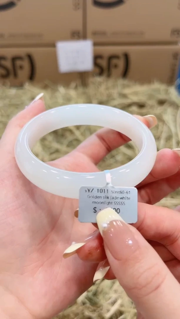 未镶嵌手镯石英质玉H21