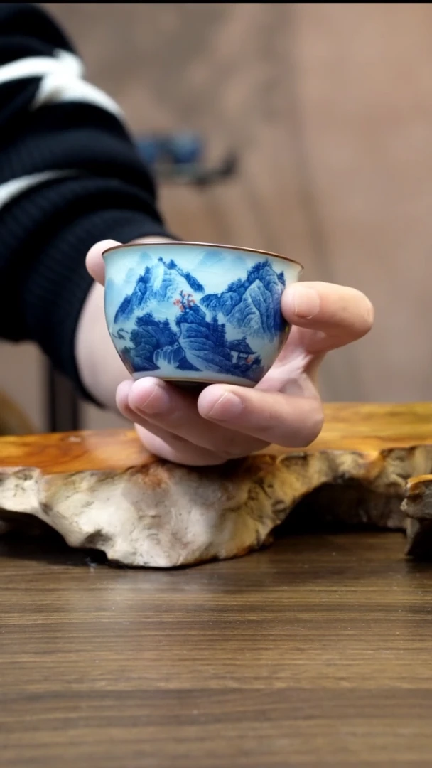 景德镇陶瓷风水缸杯