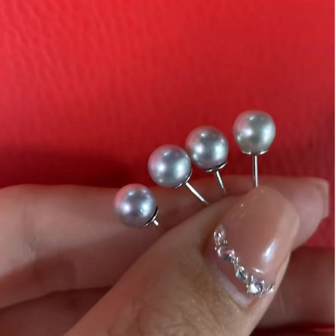 【逍遥严选】真多麻海水珍珠耳饰*381/153/多样性发/1对