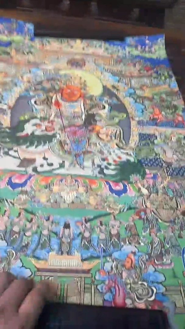 卷轴画古或今藏臻选唐卡087