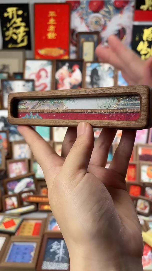 国画纯手绘书法绘画作品