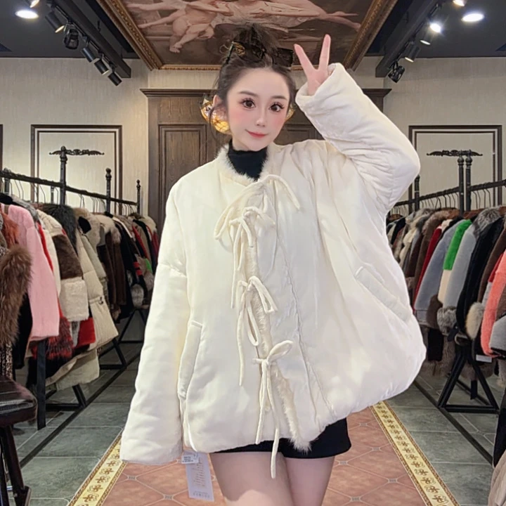 【DCP•Flagship store】 83579-E 新款时尚宽松休闲水貂鹅绒服