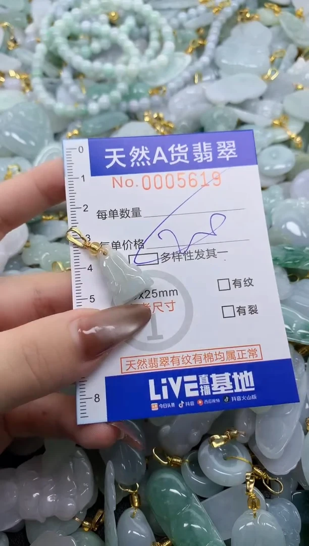 翡翠未镶嵌颈饰天然A货翡翠