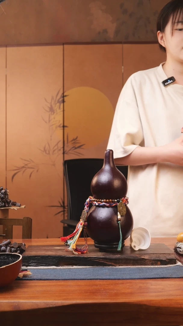1815号精品大漆葫芦防腐防渗装水茶酒
