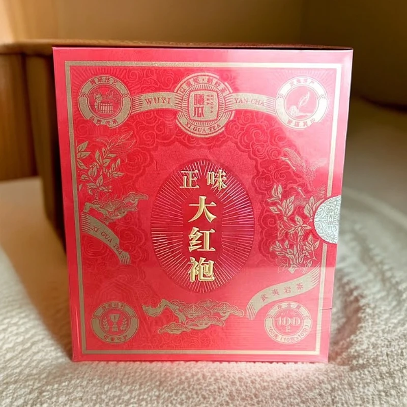 曦瓜正味大红袍100克10泡礼盒装送礼佳品高端口粮招待茶叶岩茶