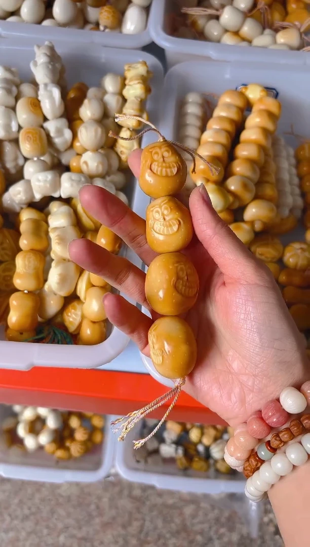 吊坠菩提根/象牙果土豆棒棒糖