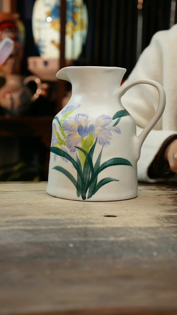 【闪购商品】瓷片景德镇纯手工釉下彩精品花瓶