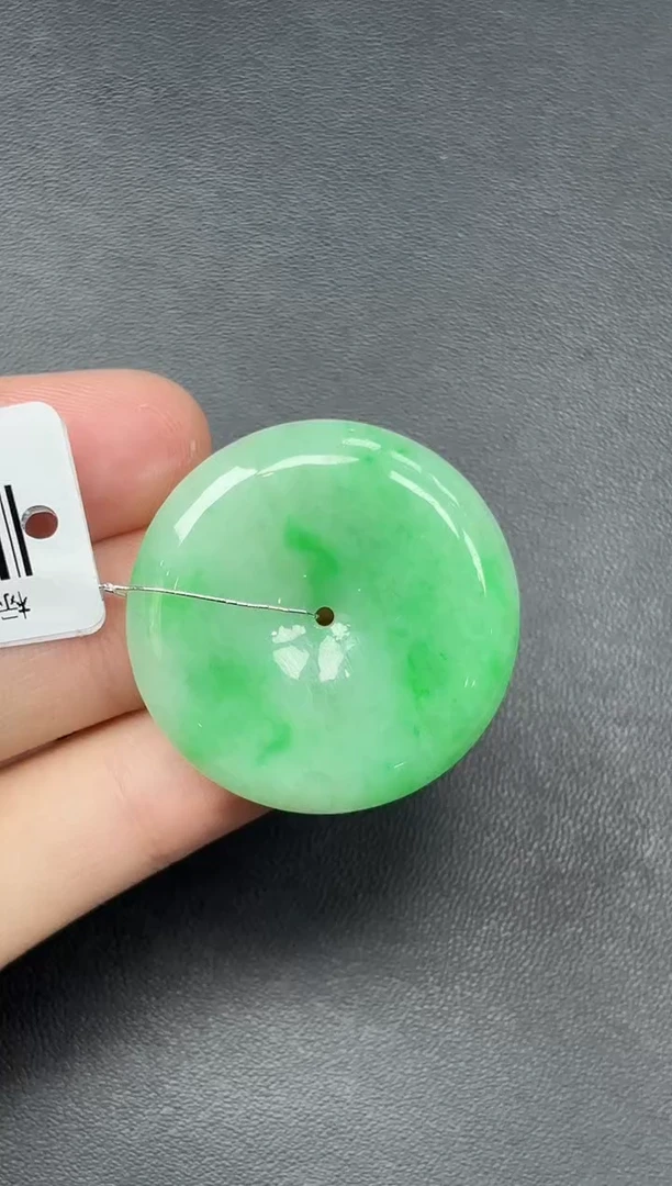 未镶嵌挂件翡翠平安扣