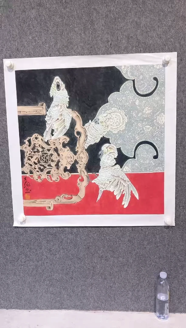 国画李纲-4平尺-国画作品