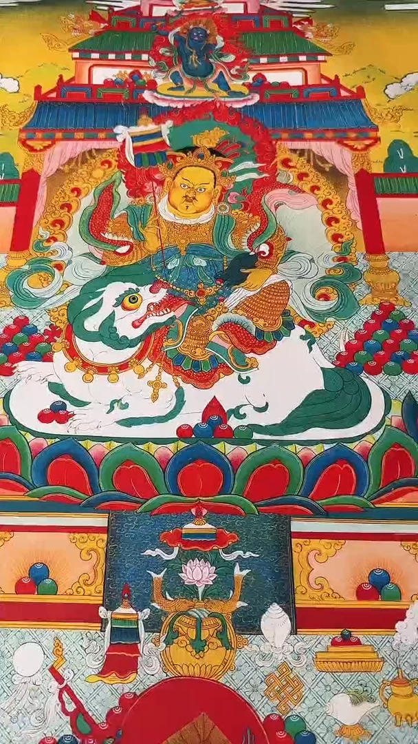 卷轴画藏式珍藏彩绘艺术馆59