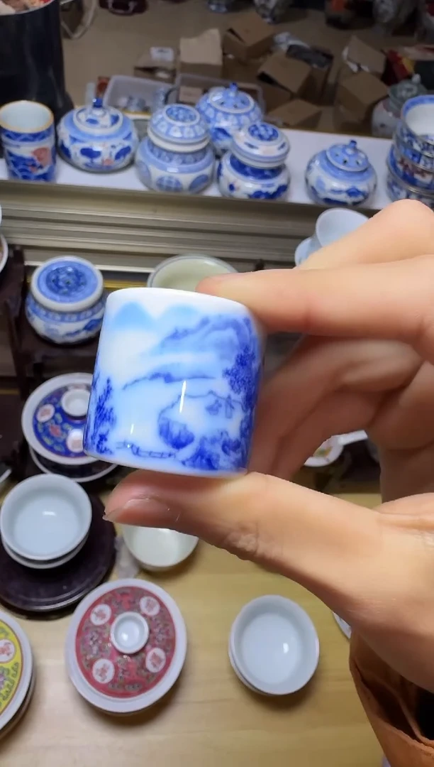 景德镇手绘陶瓷，全部清仓