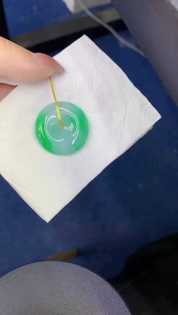 颈饰未镶嵌翡翠缅甸天然翡翠A货