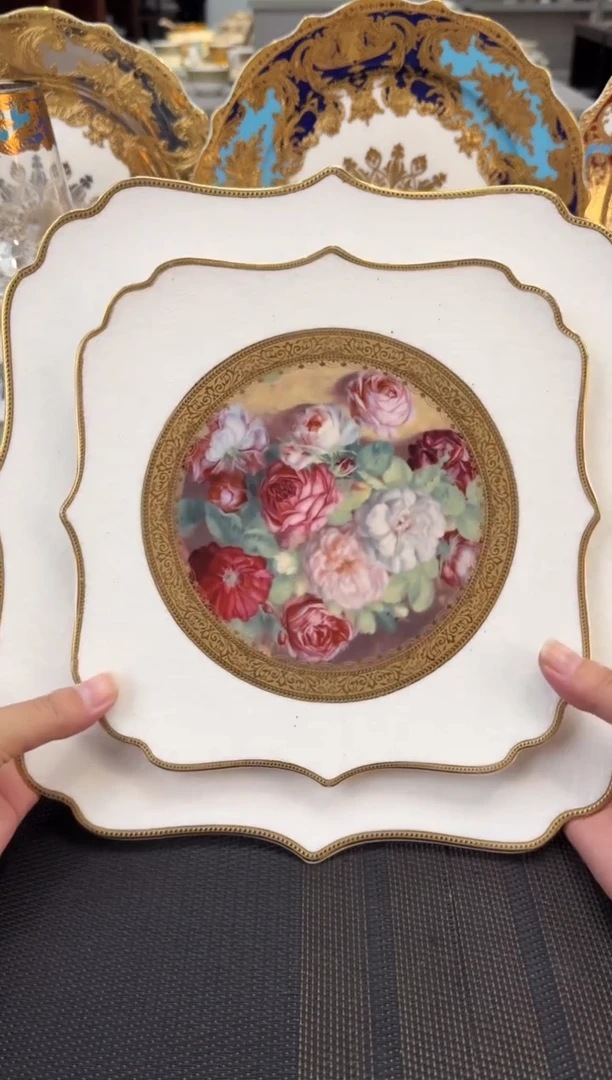 瓷片11+8英寸大小摆台 1套