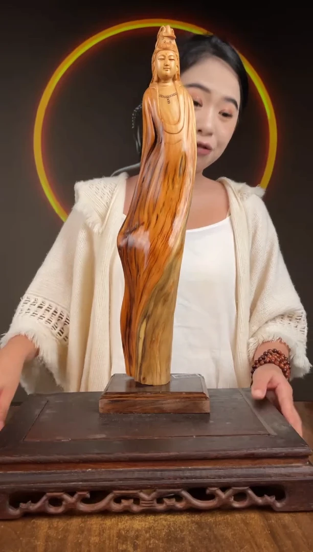 柏木（崖柏）手工摆件,先抢先得! 编号:73