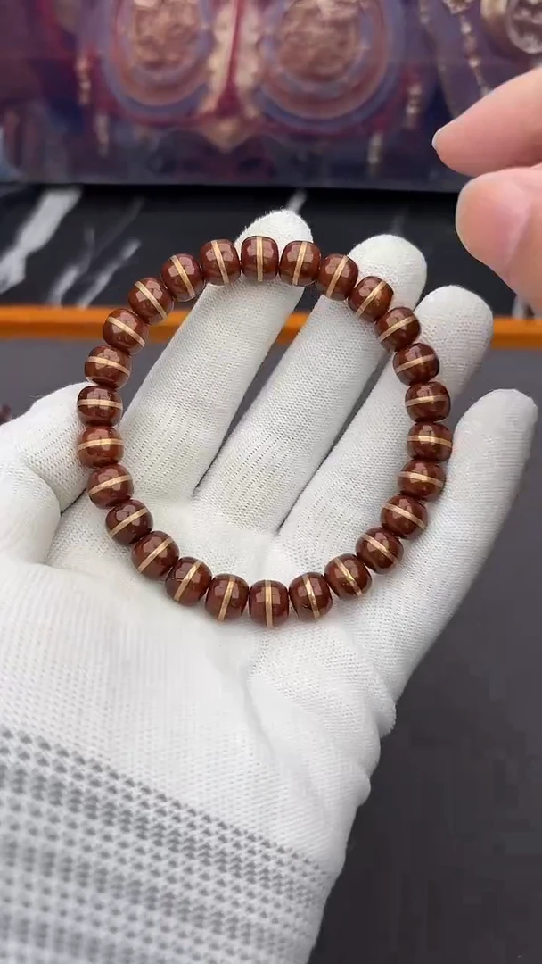 手串紫金鼠紫金鼠12一线天