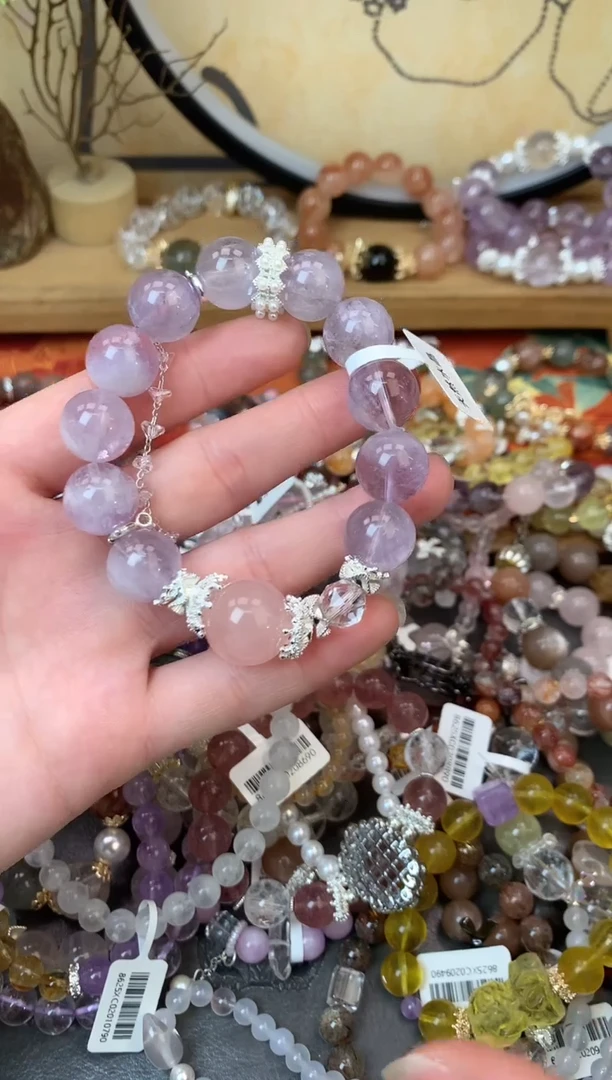 【闪购商品】紫晶手链未镶嵌300手串