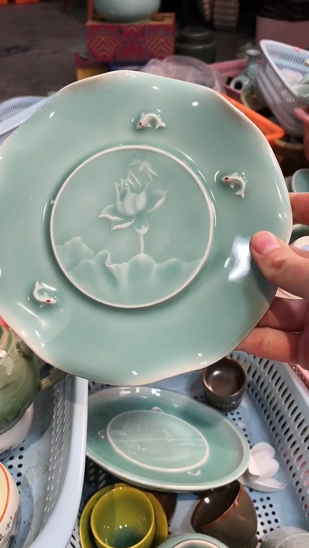 【闪购商品】特价 微瑕 慧仙青瓷