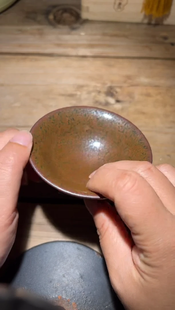 茶盏老木头精品柴烧148