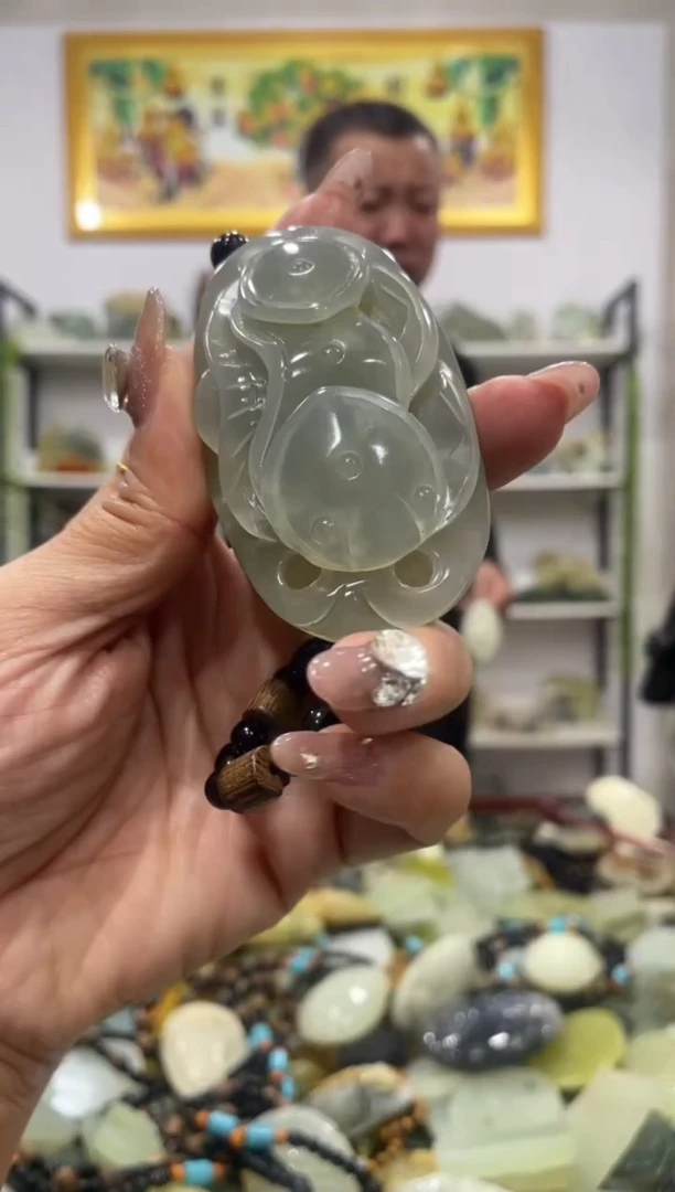 【闪购商品】岫玉手把未镶嵌