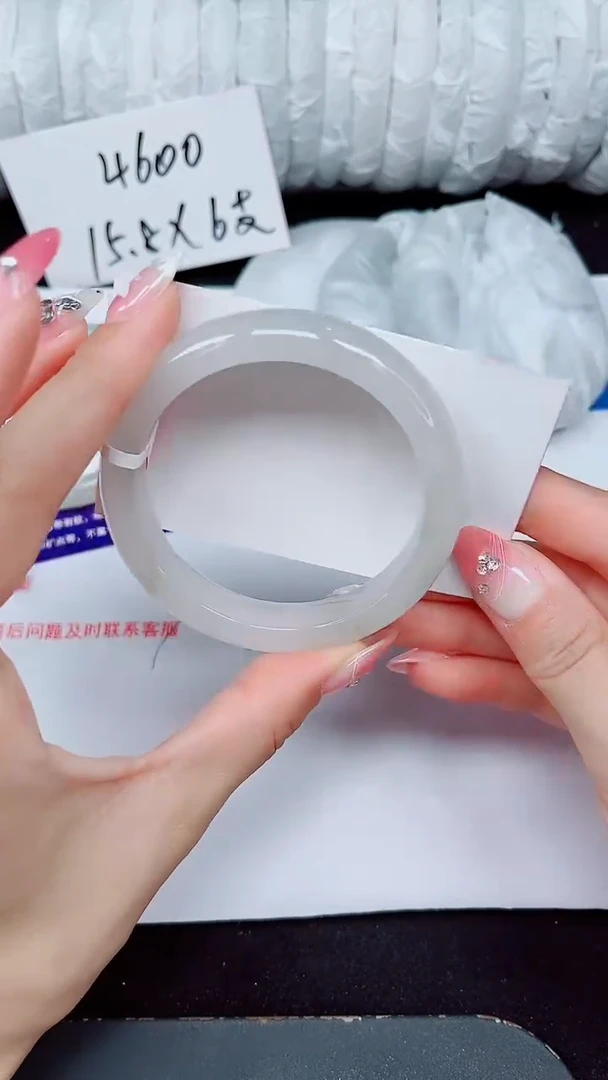 未镶嵌手镯石英质玉104-55/56