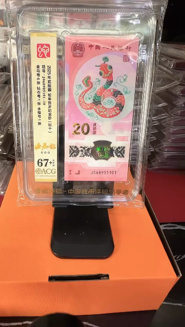 塑料2025蛇钞 爱藏标十 啊啊啊啊