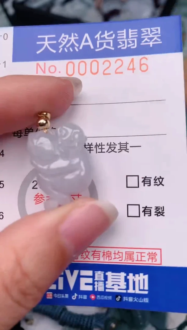 【闪购商品】翡翠颈饰未镶嵌00002246