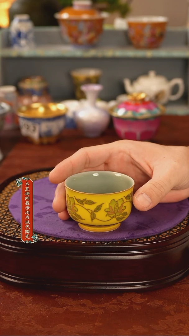 瓷片景德镇窑口茶器2133