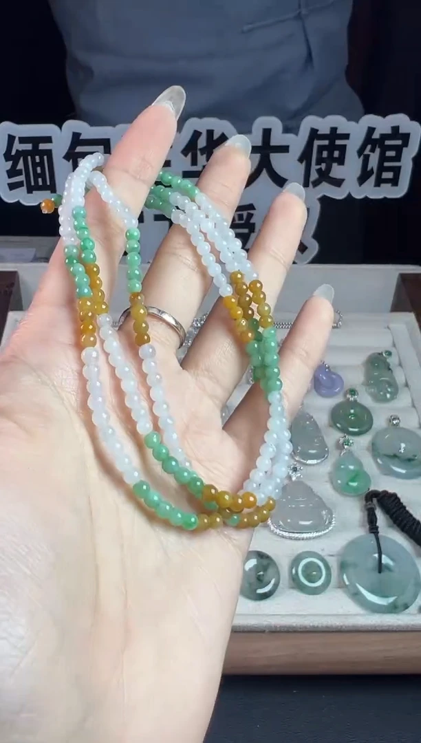 未镶嵌手串翡翠缅甸珠宝严选