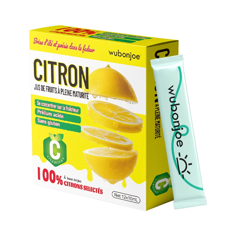 柠檬汁冷萃果汁夏日冲饮（3盒）