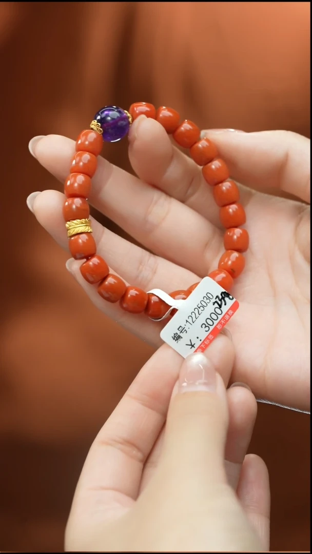 【闪购商品】南红玛瑙颈饰未镶嵌手串