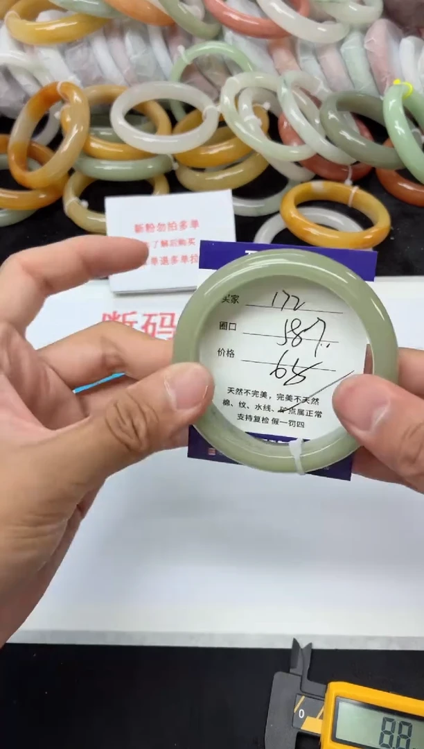 未镶嵌手镯石英质玉172
