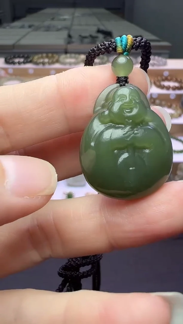 颈饰未镶嵌和田玉72号链接微包容