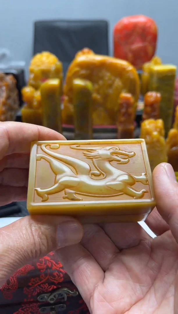 寿山石印石湘****8精品印章7