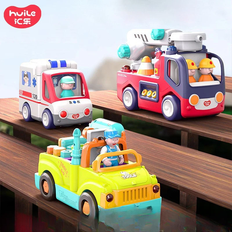 789A工具卡车电动男孩拆装螺丝钉拆卸儿童工程车益智拼装玩具车车