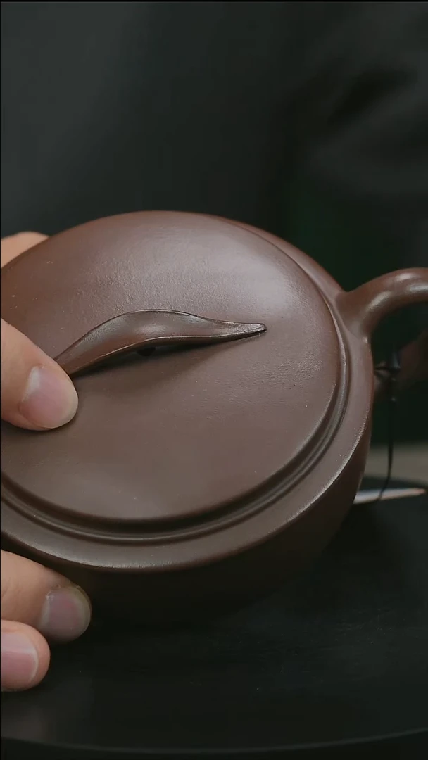 茶壶紫砂H1601赵信军光素竹瓦