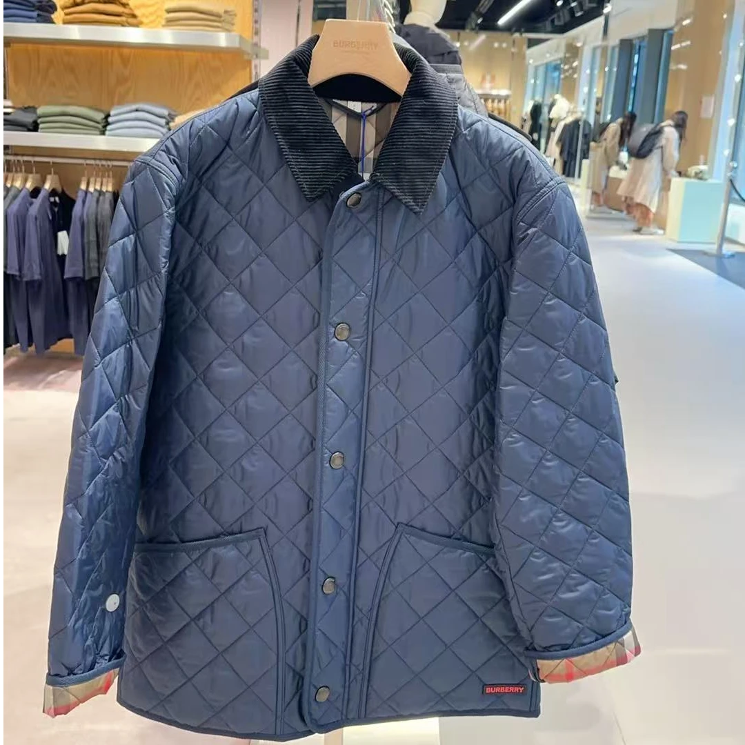 BURBERRY/博柏利巴宝莉 男款 经典菱格棉服