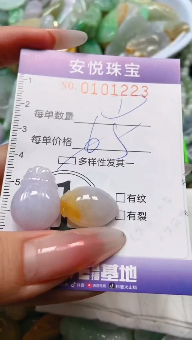 【闪购商品】翡翠颈饰未镶嵌闪购0101223多样性发其一