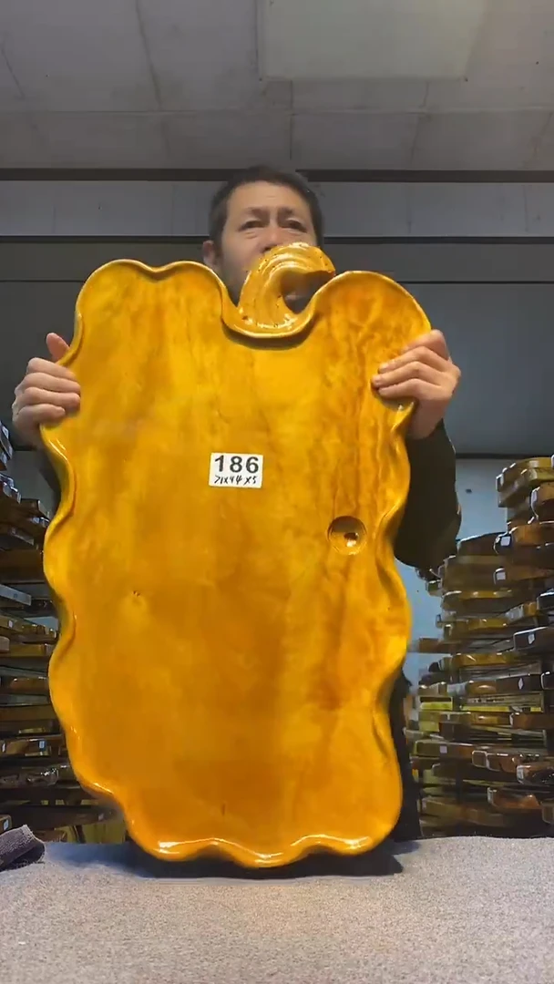 实木原木茶盘 一物一拍(不含配件）