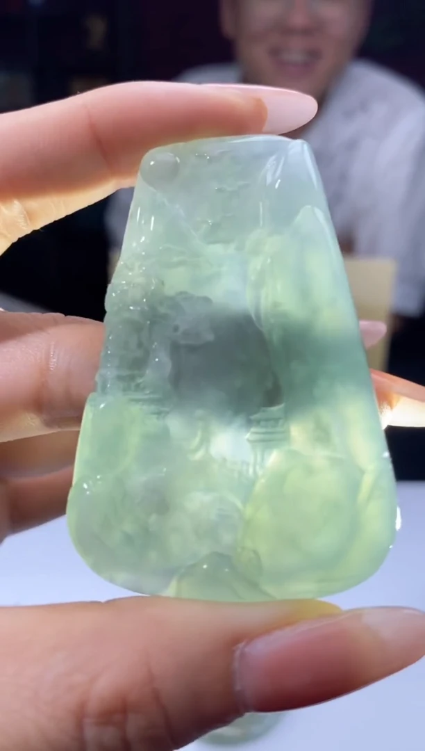 颈饰未镶嵌翡翠34825