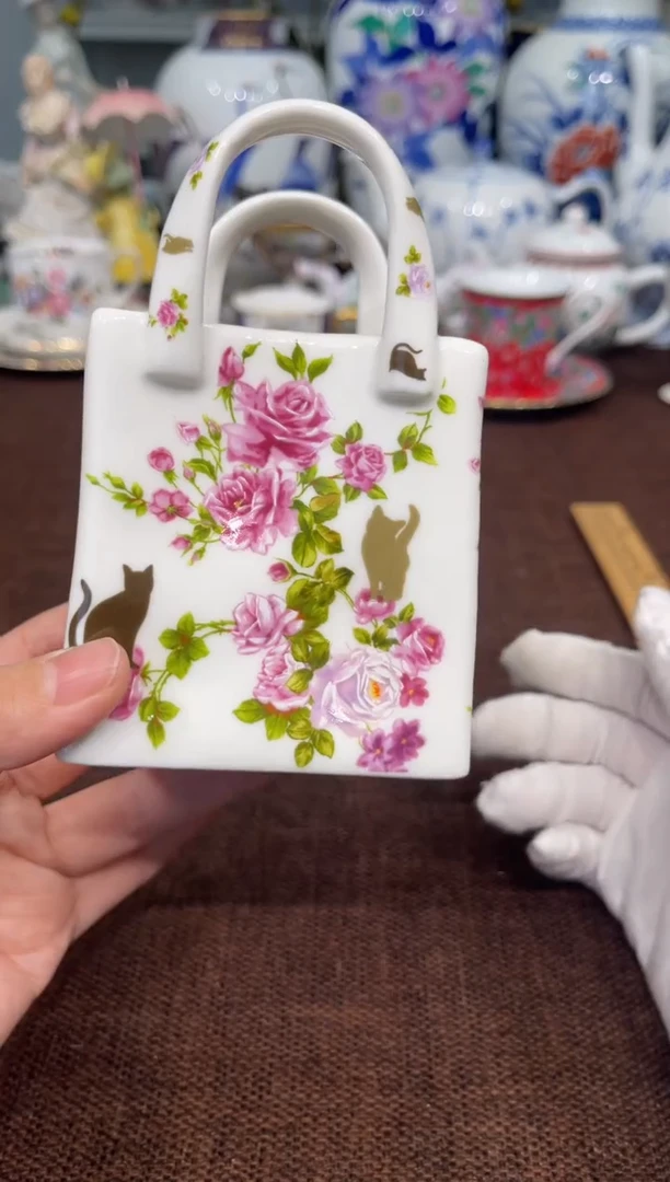 【闪购商品】皇家雅顿瓷质置物篮