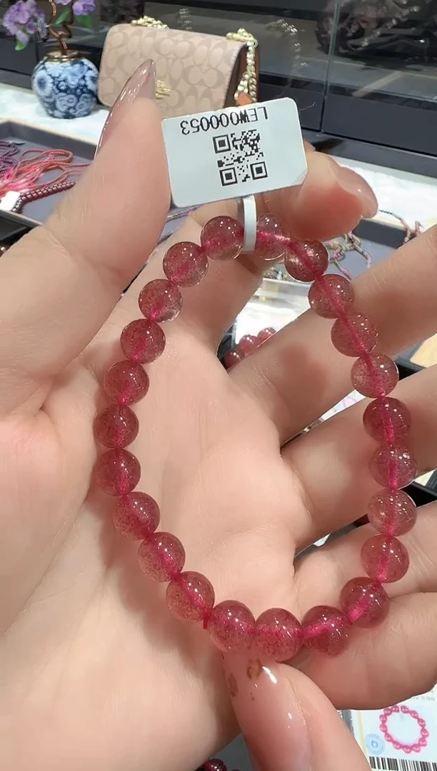 未镶嵌手串石英质玉手串