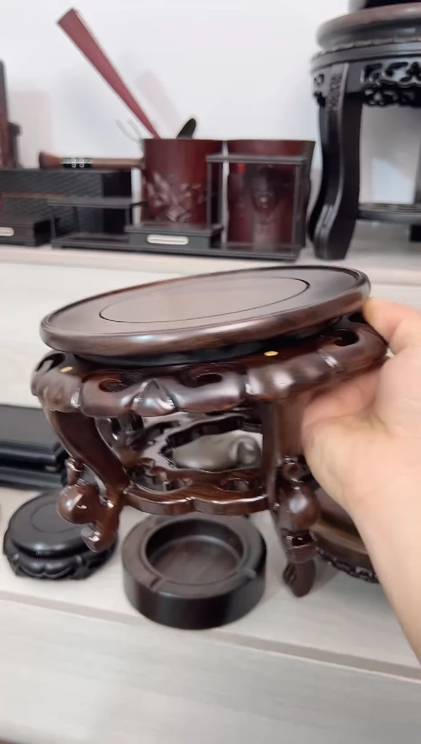 风车木（黑檀木）内径17*12.5