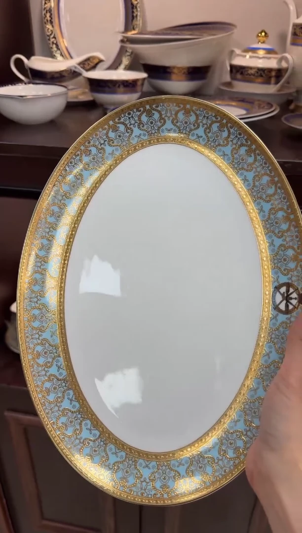 【闪购商品】瓷片12英寸鱼盘福利款 微瑕