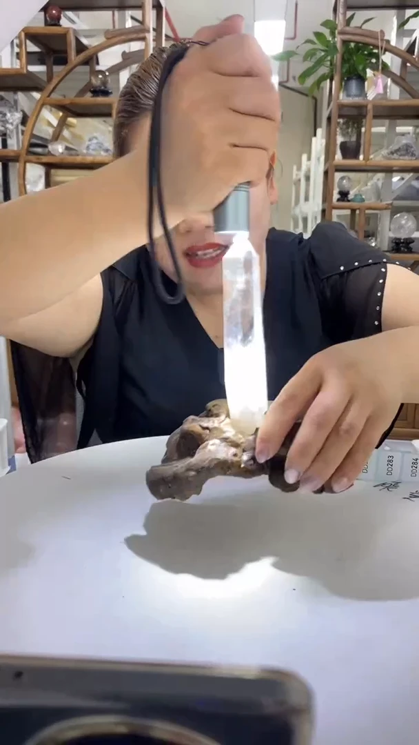水晶珠宝半成品未镶嵌白水晶柱子D273