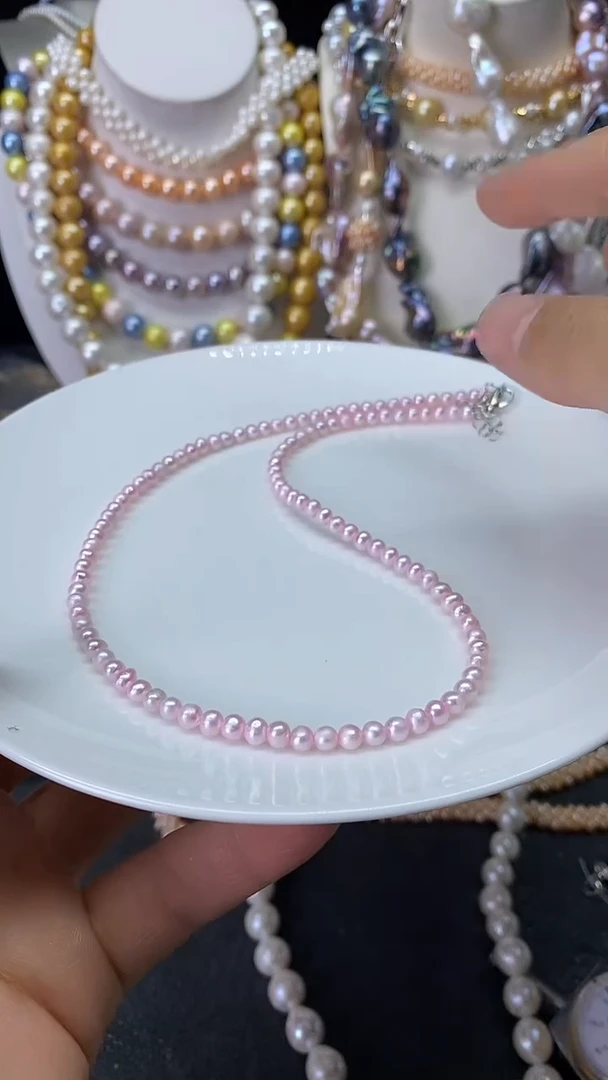 颈饰未镶嵌淡水珍珠多人