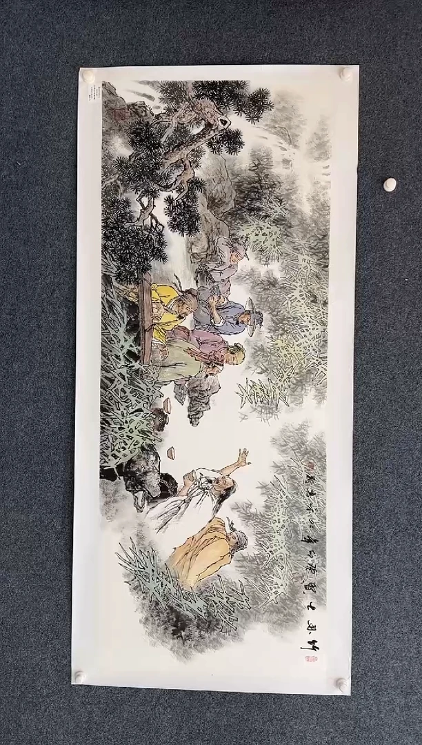 国画11.4-珍品-冯高翔-小六尺-红书原作-030