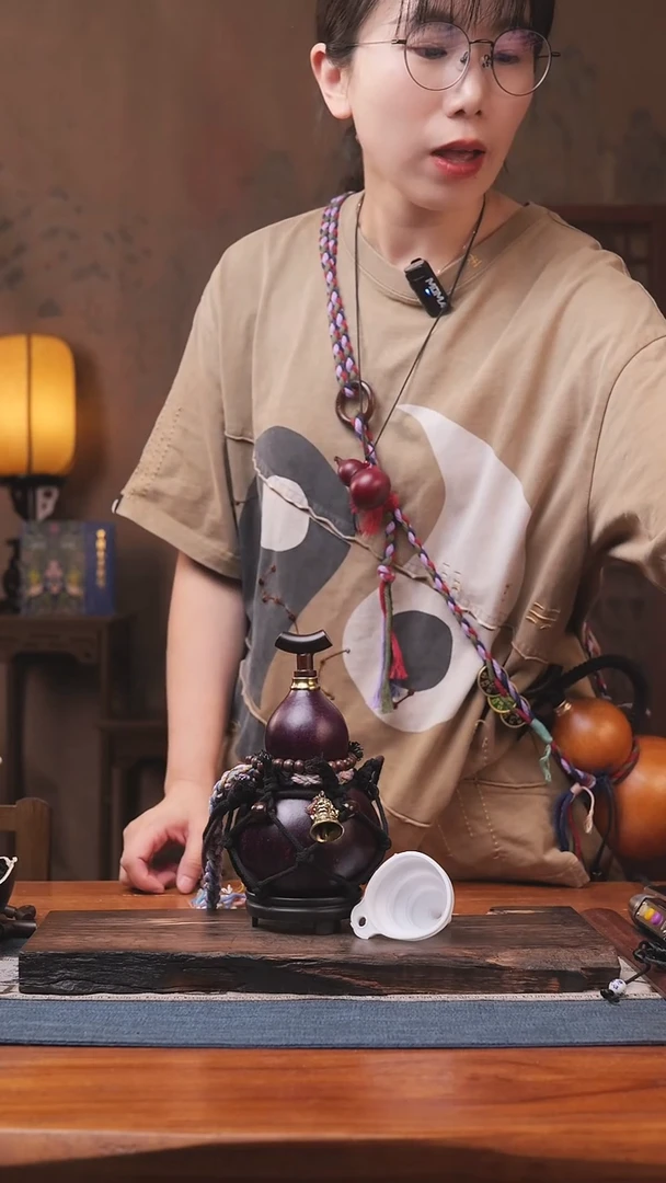 1641号精品大漆葫芦防腐防渗装水茶酒