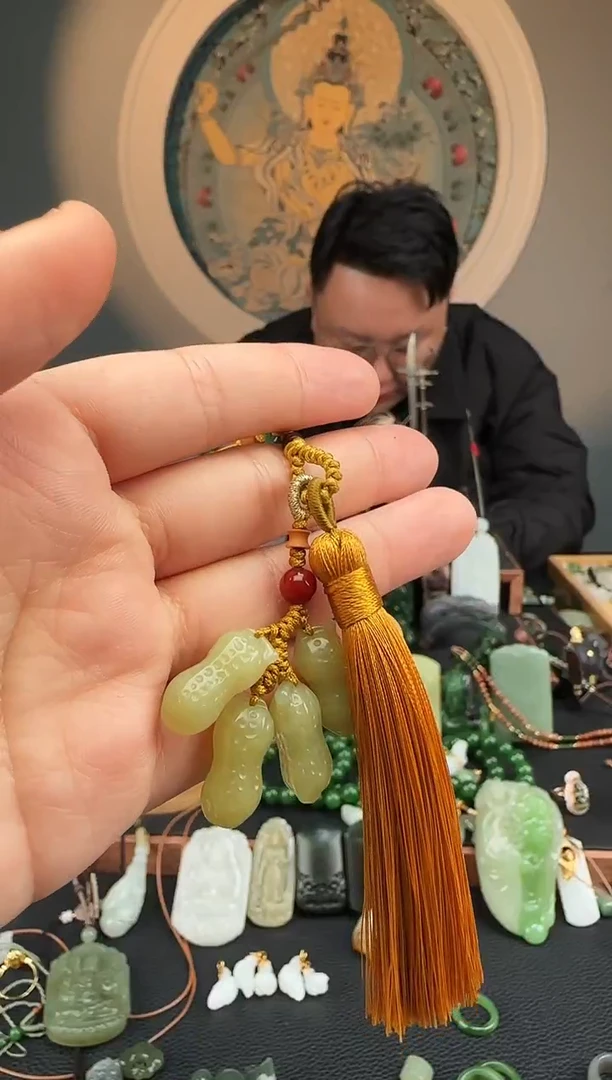 颈饰未镶嵌和田玉和田玉