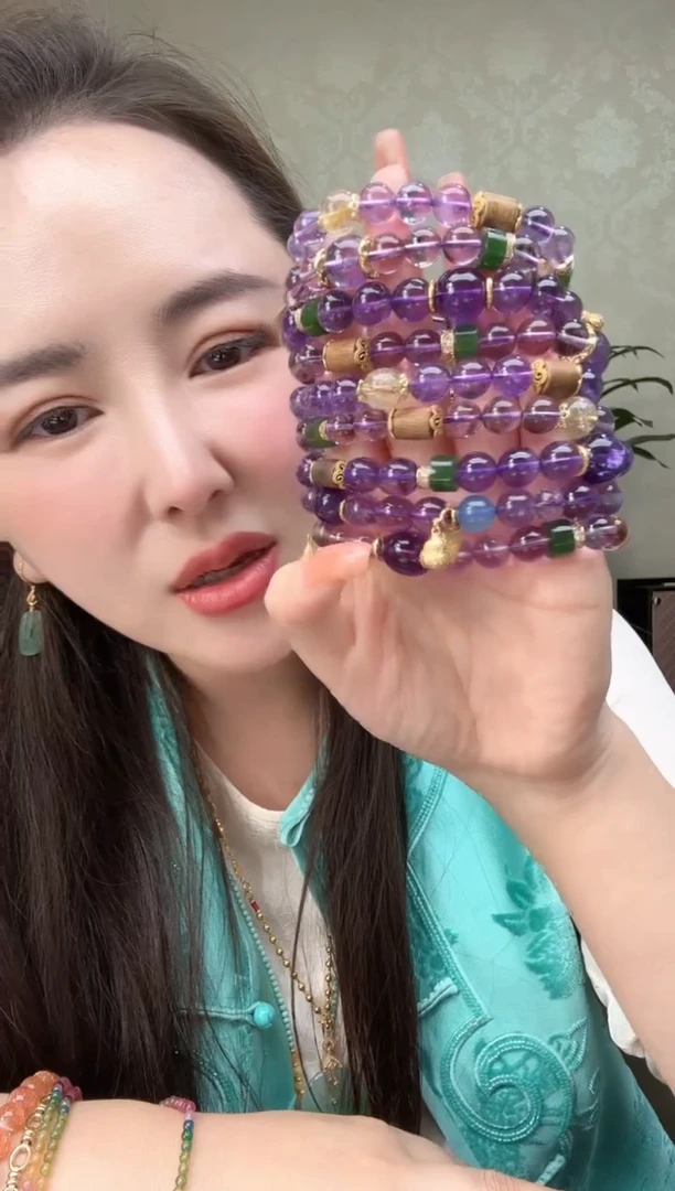 【闪购商品】水晶手串未镶嵌多样性发一件TZG0118409